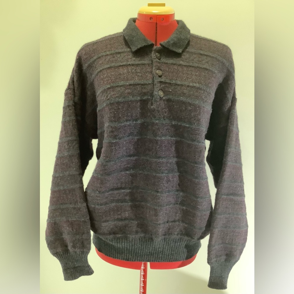 GANT %100 Wool Sweater Collared Sz. Medium